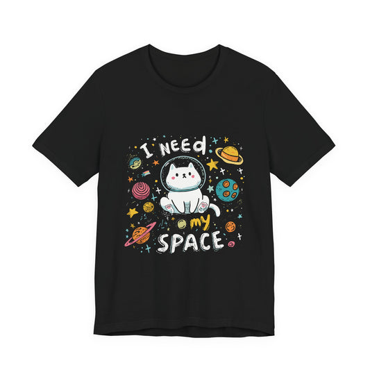 I Need My Space β Funny Astronaut Cat T-Shirt